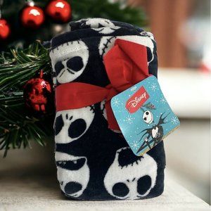 Set of 2 Hand Towels Nightmare before Christmas 16X28” Black Jack Skellington